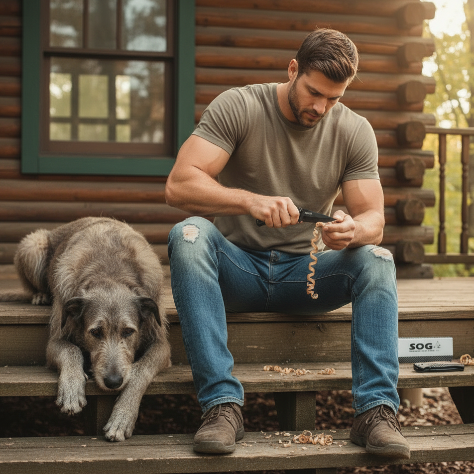 SOG Tactical Folding Knife