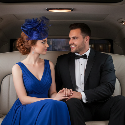 Ostrich Feather Fascinators