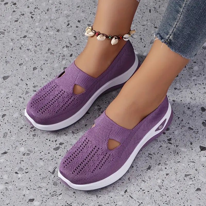 Breathable Slip-On Lightweight Sneakers