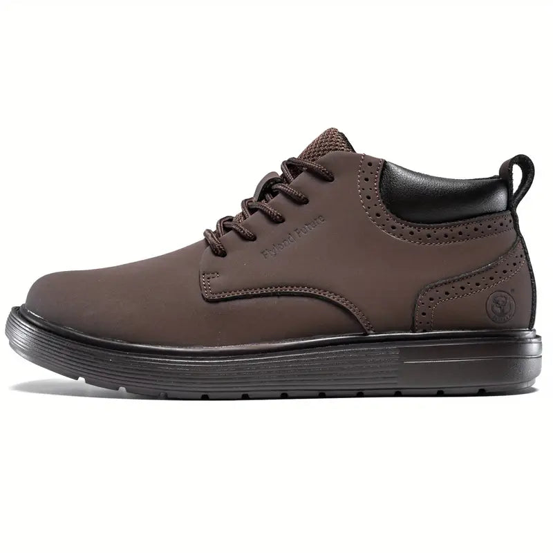 FLYLAND Handcrafted Premium Genuine Cow Leather Chukka Boots