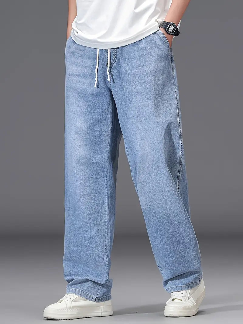 HANDSOM Plus Size Palazzos Stretch Jeans