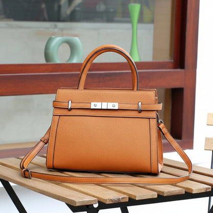 Birkin Inspired Genuine Leather Handbags - The New York Collection