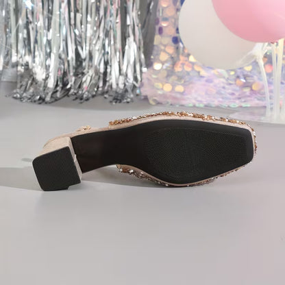 Luxurious Rhinestone Sandals