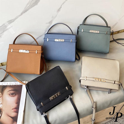 Birkin Inspired Genuine Leather Handbags - The New York Collection