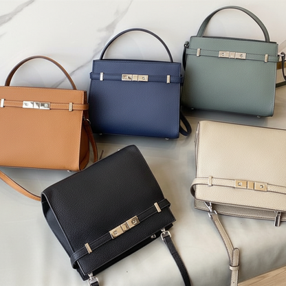Birkin Inspired Genuine Leather Handbags - The New York Collection