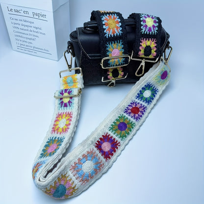 Retro Adjustable Woven Bag Straps