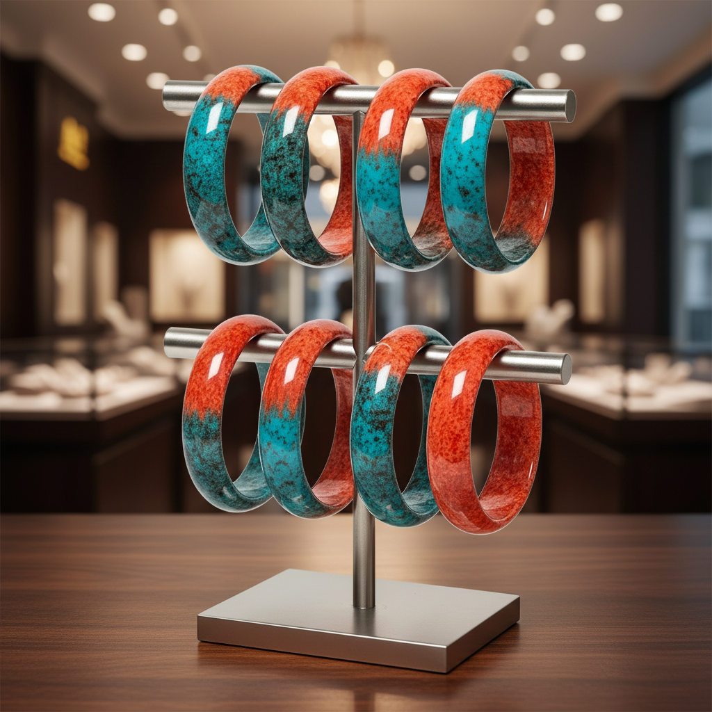 Ziquexsite Natural Stone Wide Bracelet