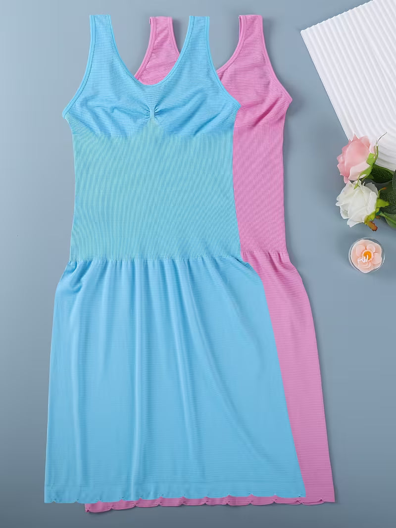 Svelte Secrets High-Support Compression Shaping Slips (Set of 2)