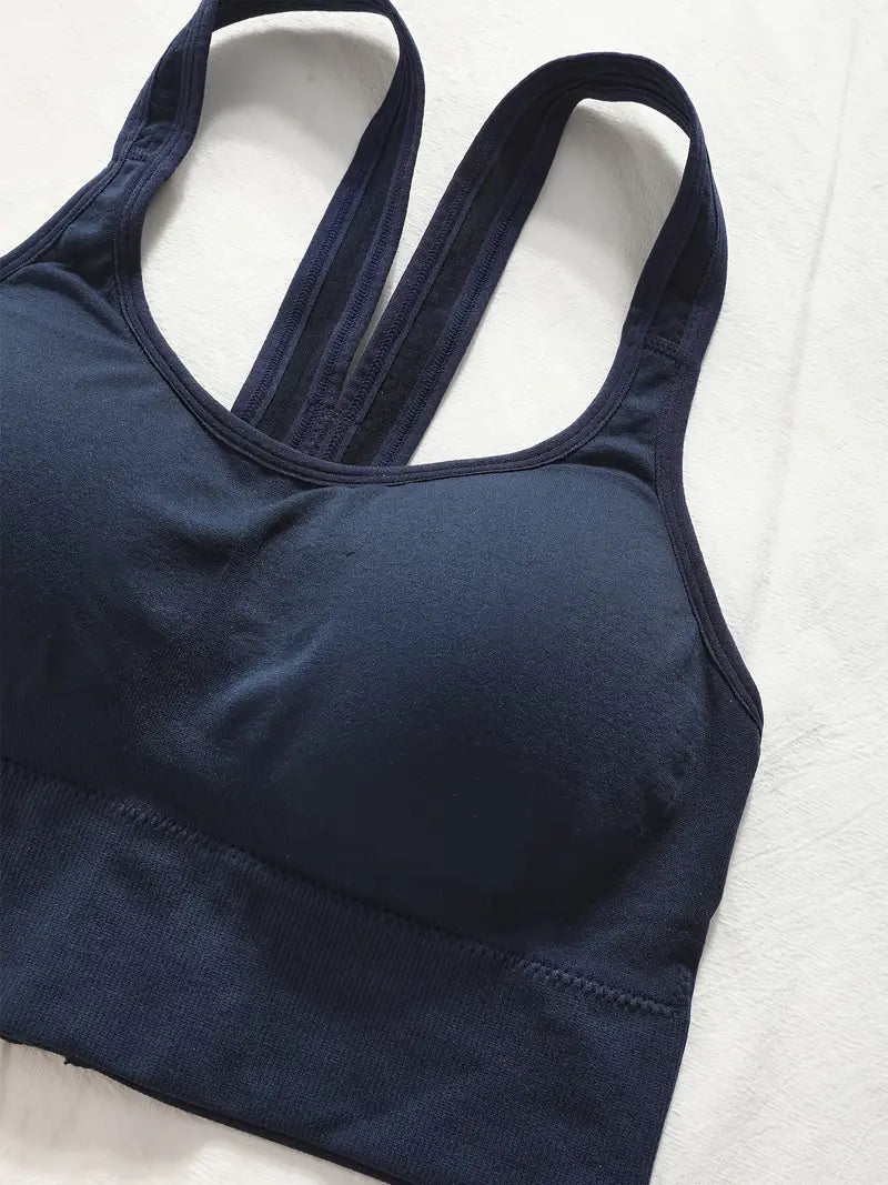CELILIN Racerback Plus Size Sports Bras