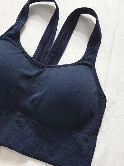 CELILIN Racerback Plus Size Sports Bras