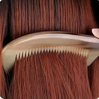 Ox Horn Premium Finishing Comb