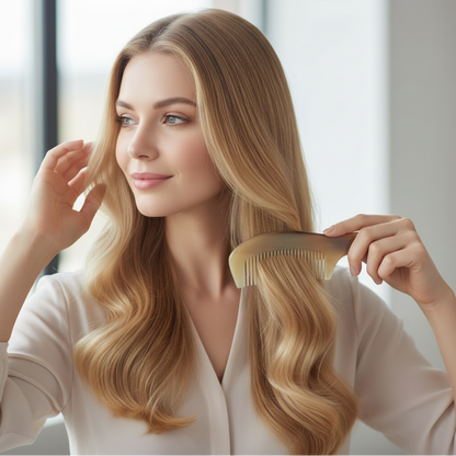 Ox Horn Premium Finishing Comb