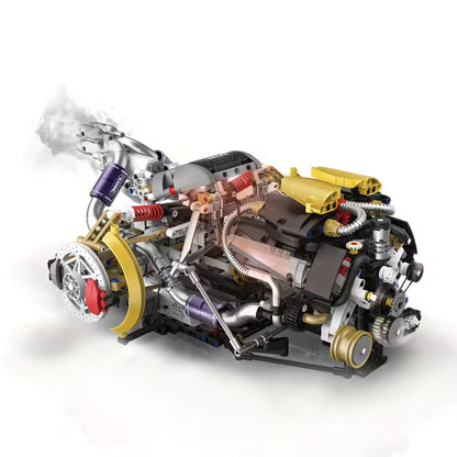 Super Car Electric V8 Engine Building Blocks