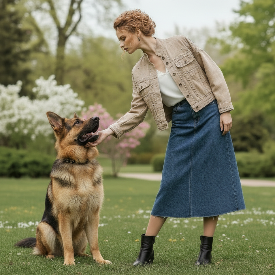 Stylish Studded Stone Denim Jacket