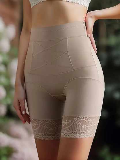 High-Waisted Tummy Control Shapewear Shorts