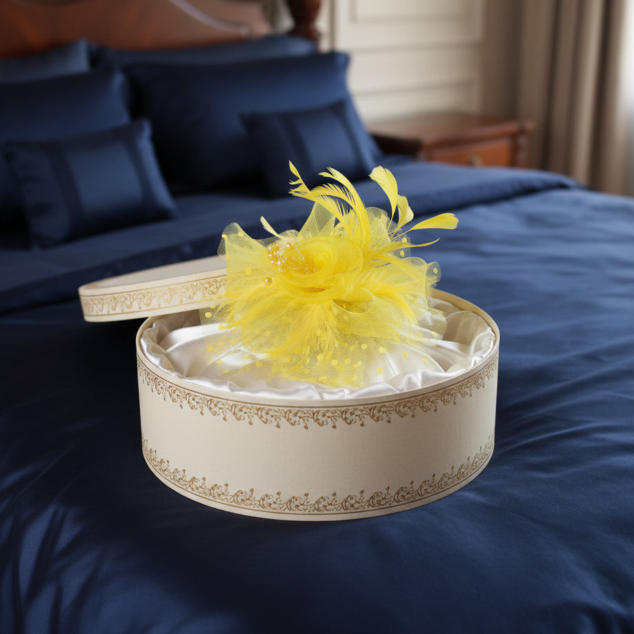 KOKO Fascinators Sunshine Yellow