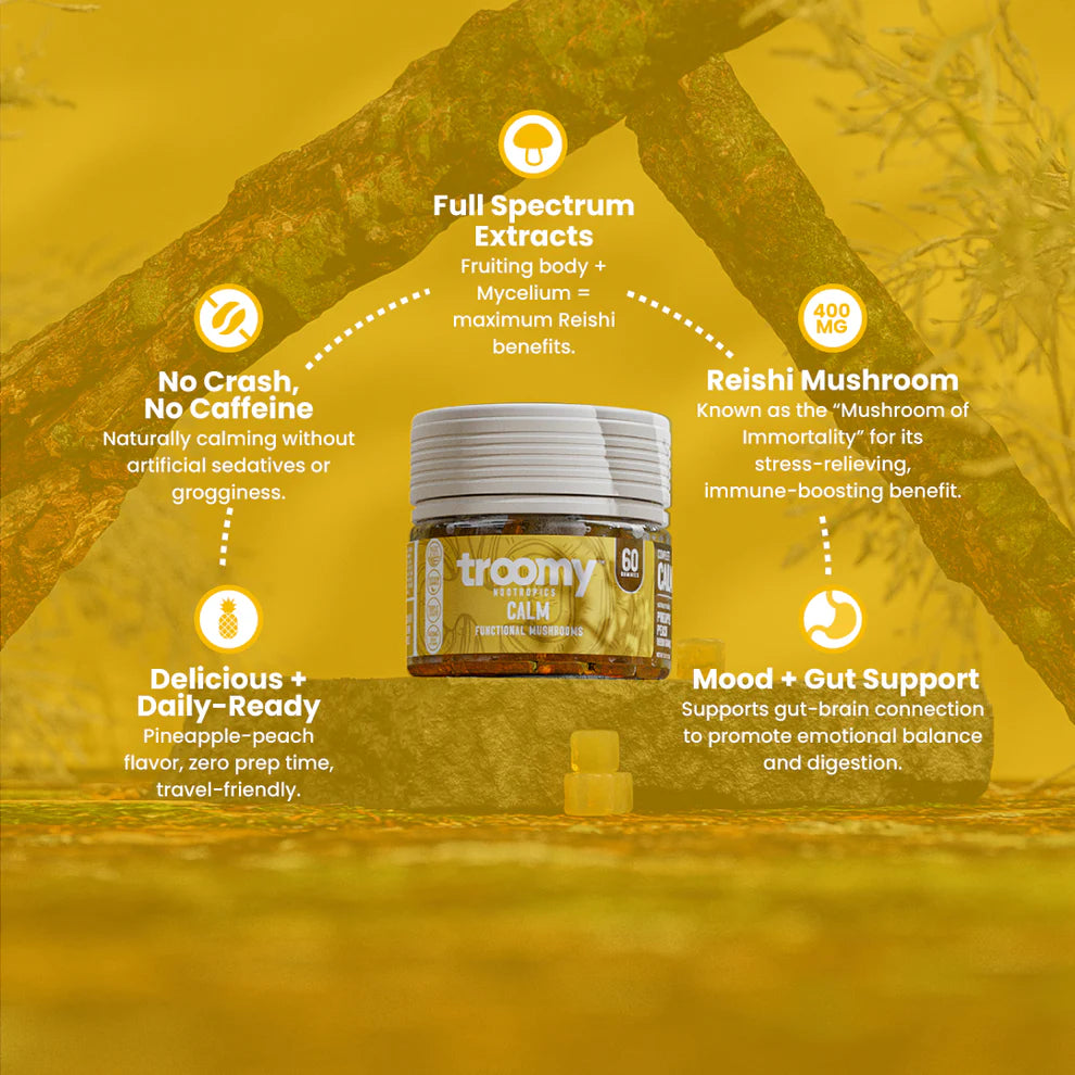 Troomy Nootropics Mushrooms Gummies