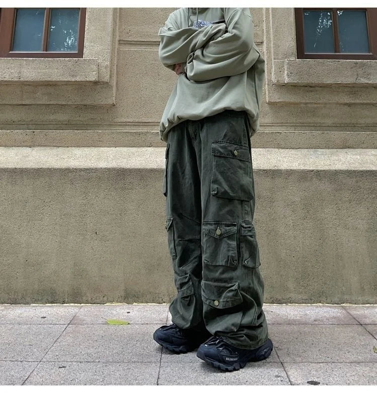 Multi-Pocket Cargo Pants