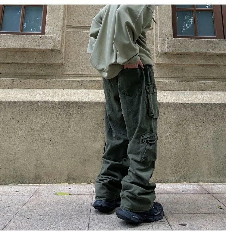 Multi-Pocket Cargo Pants