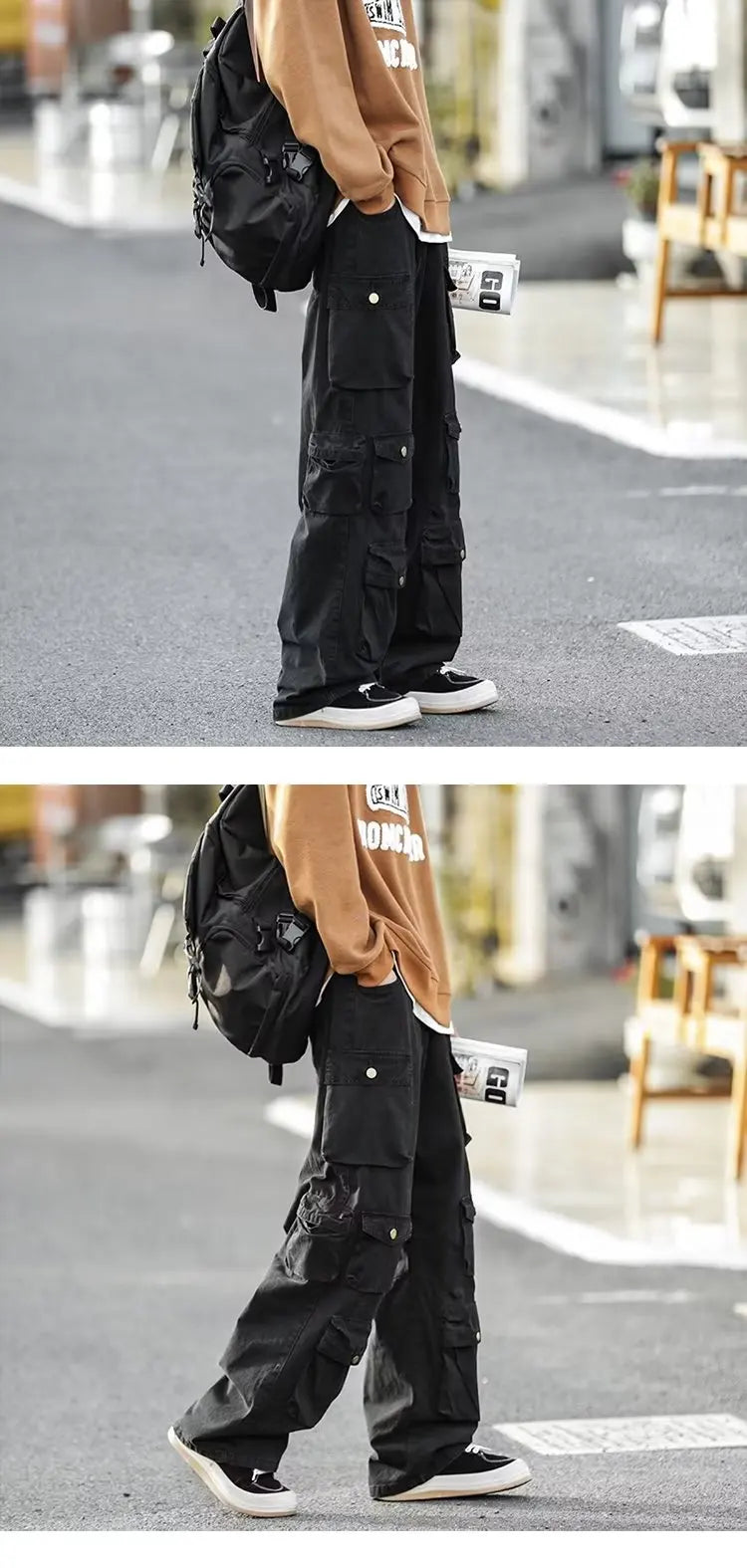 Multi-Pocket Cargo Pants