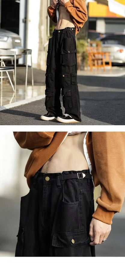 Multi-Pocket Cargo Pants