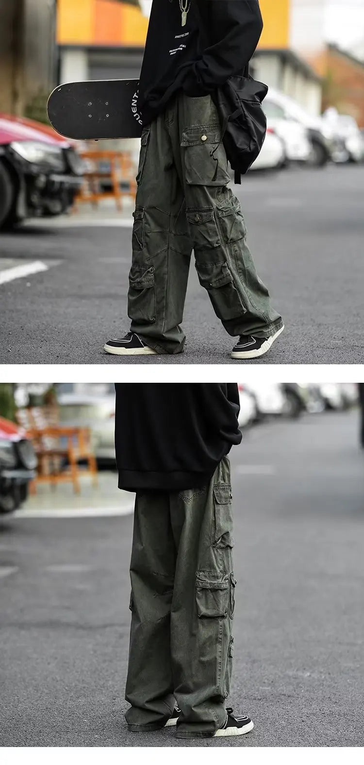 Multi-Pocket Cargo Pants