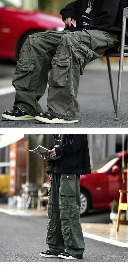 Multi-Pocket Cargo Pants