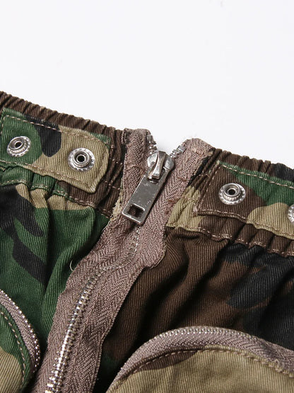 Multi Pocket Cargo Skirts