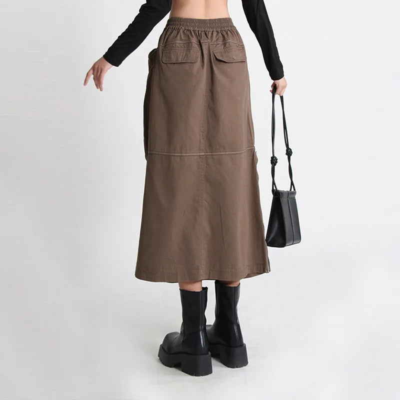 Multi Pocket Cargo Skirts