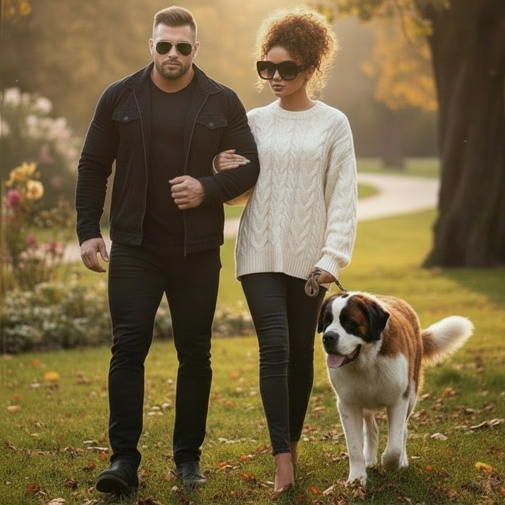 CAESAR Large Frame Integrated Sunglasses