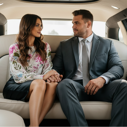 Mia Floral Shirred Cuff Blouse