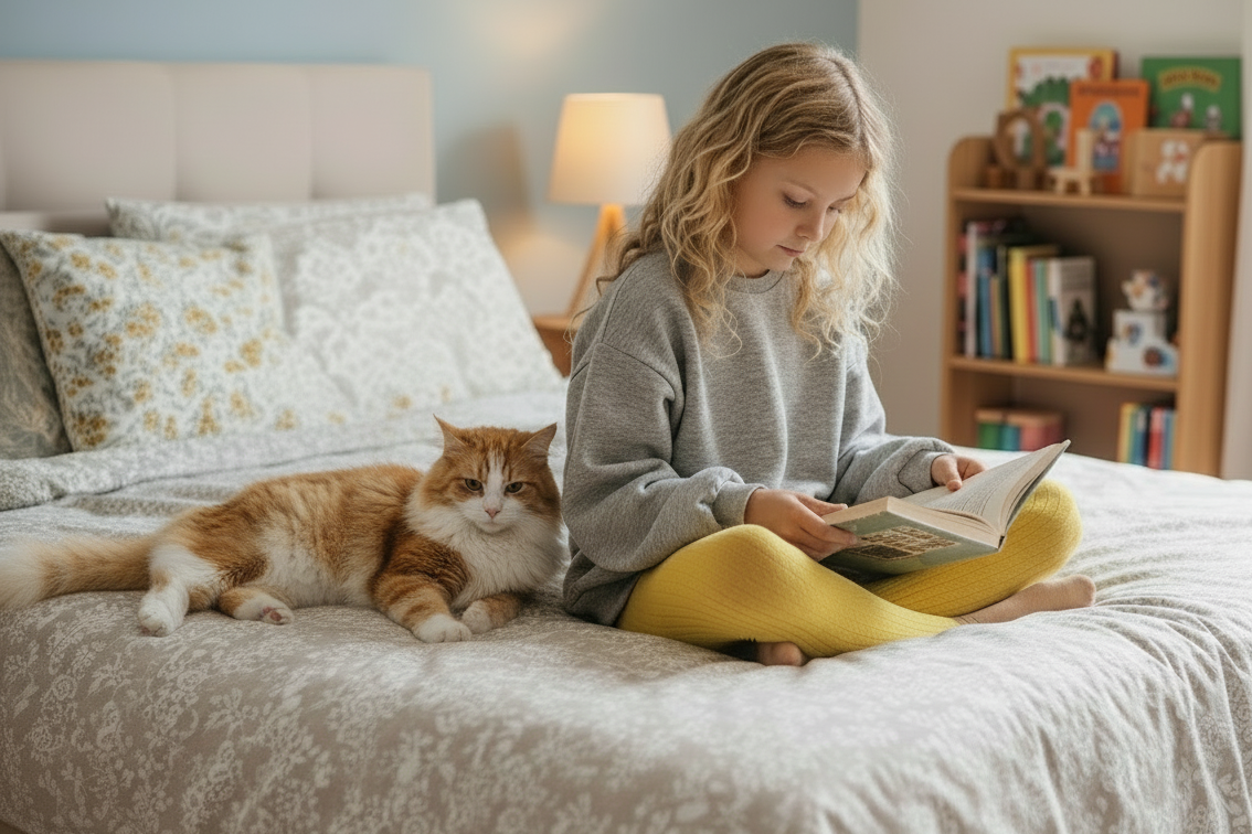 BELLA Ribbed Footless Tights (8 Pairs)