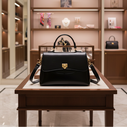 2026 New Vintage Retro Wax Leather Messenger Bags