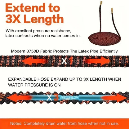 XPRO Expandable 3X High Pressure Garden Hose