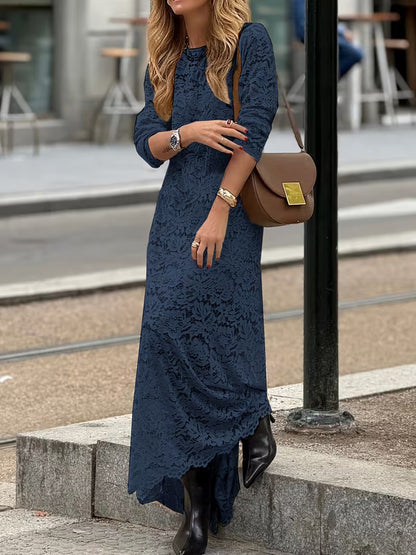 Lace Bohemian Maxi Dress