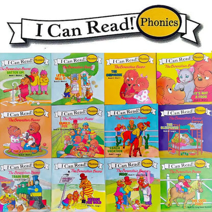 I Can Read Phonics Learning Books