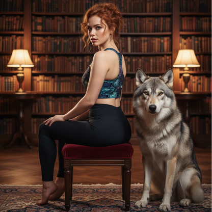 Recycled Longline Compression BloomZ Sports Bra