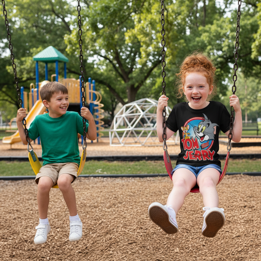 Kids Crew Neck T-Shirts