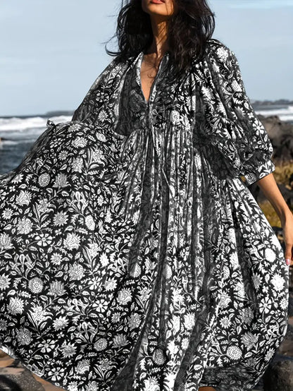 Eilly Bazar Viscose Printed Dress
