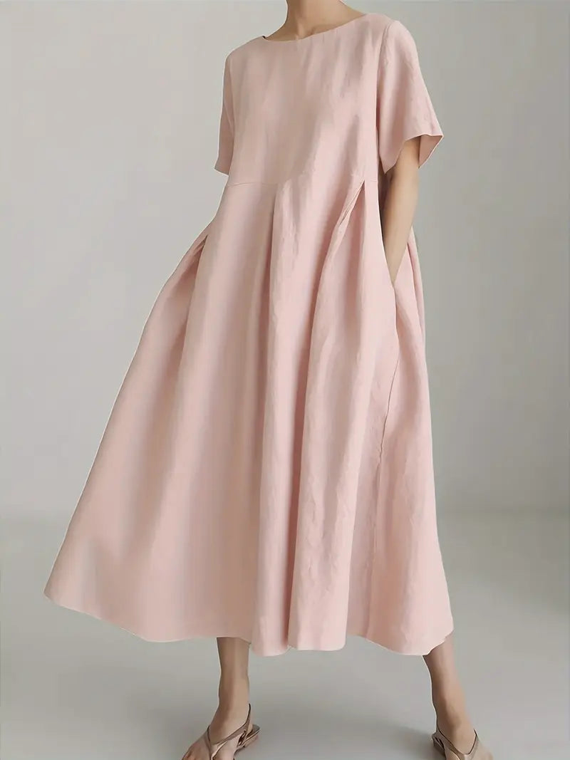 SLPY Linen Maxi Dress