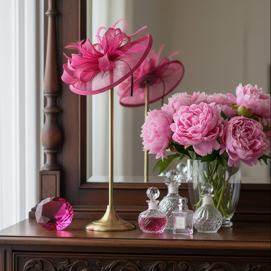 Hemp & Feather Hairpin Fascinators