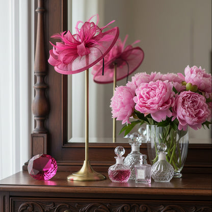 Hemp & Feather Hairpin Fascinators