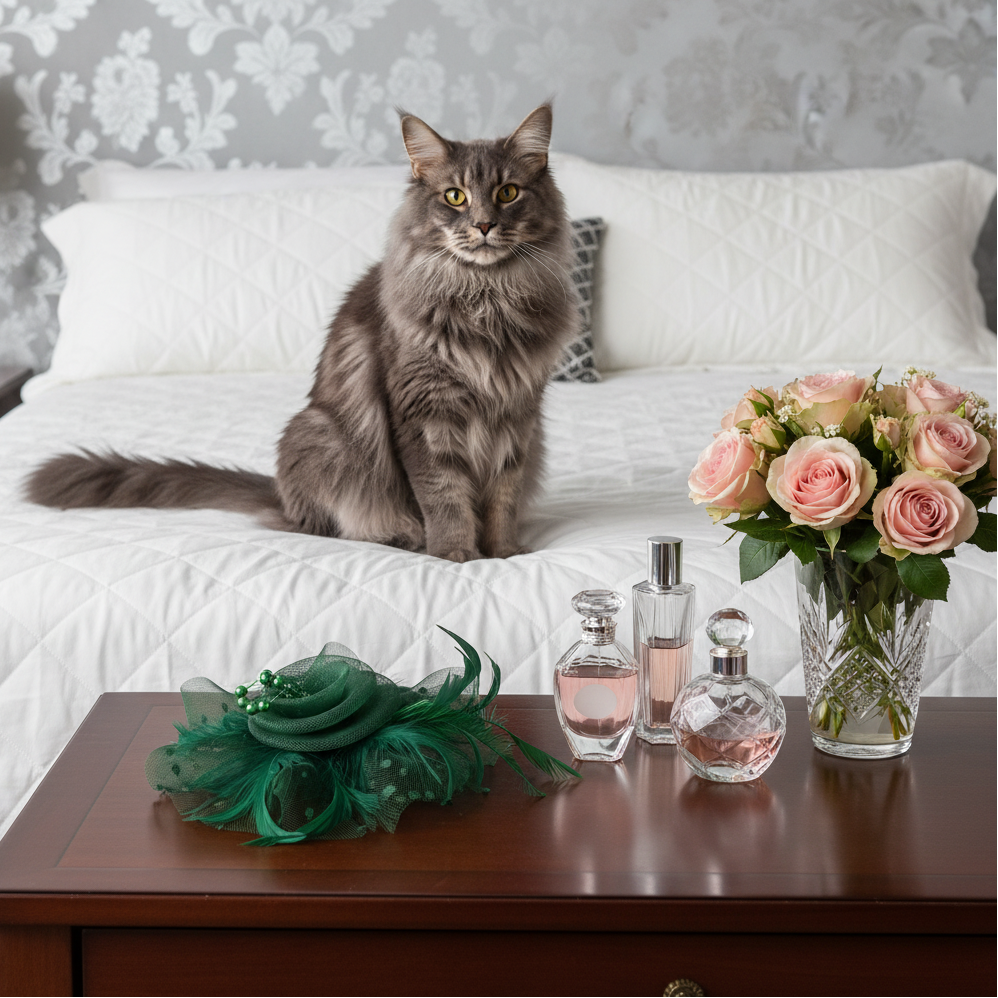 KOKO Mesh Feather Headband Fascinators