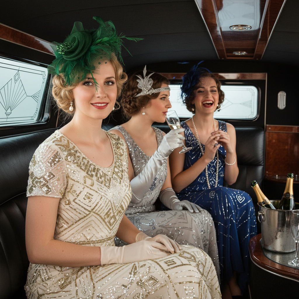 KOKO Mesh Feather Headband Fascinators