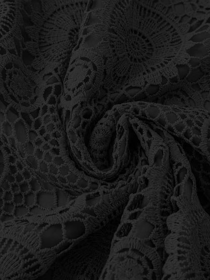 ZANZEA Plus Size Lace Maxi Dresses