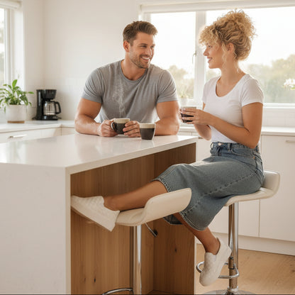 Quilted Platform Trainer Sneakers