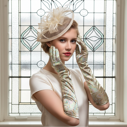 Hemp & Feather Hairpin Fascinators