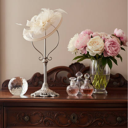 Hemp & Feather Hairpin Fascinators