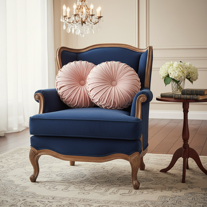 Pumpkin Velvet Throw Pillows