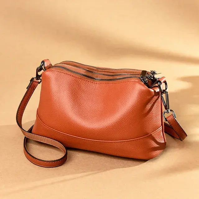 Luxury Genuine Cowhide Leather Handbags